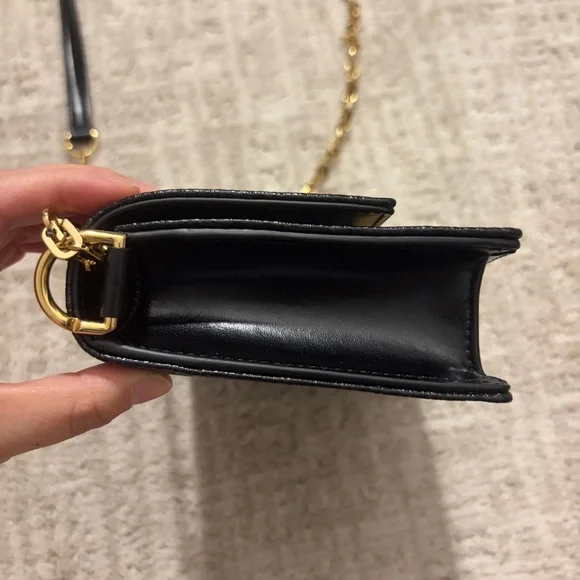 Givenchy 4G black coated canvas wallet on chain bag NEW - Picture 6 of 16